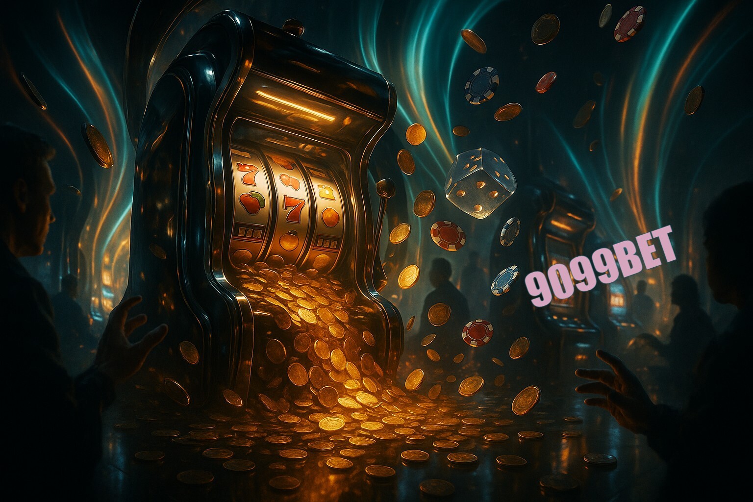 Diversos jogos de caça-níqueis